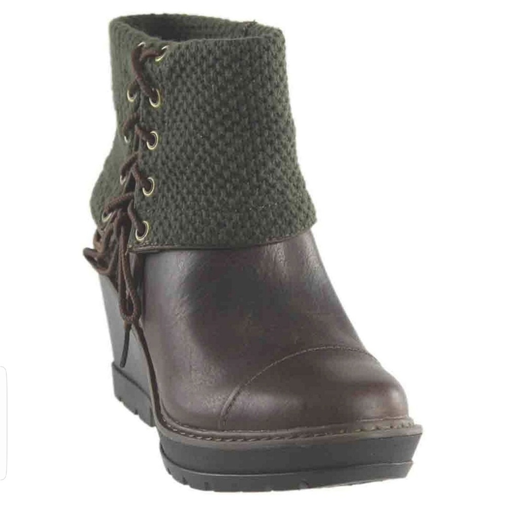 Wedge boots